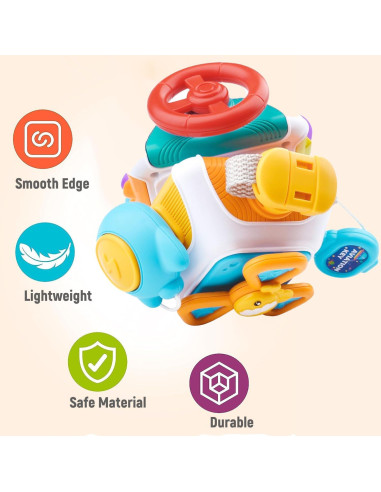 Cubo Ocupado Montessori GZSDLL para Niños 18+ Meses