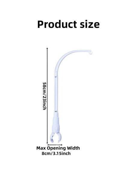 Soporte de Móvil para Cuna Accfore 58.4 cm Ajustable Soporte de Móvil para Cuna Accfore 58.4 cm Ajustable