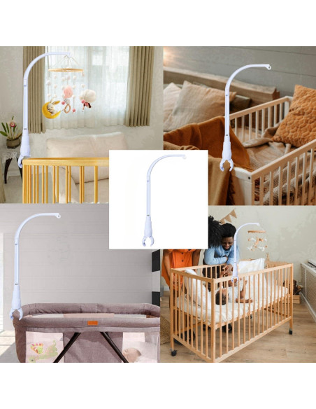Soporte de Móvil para Cuna Accfore 58.4 cm Ajustable Soporte de Móvil para Cuna Accfore 58.4 cm Ajustable