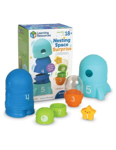 Sorpresa Espacial Anidada Learning Resources 9 Piezas 18 Meses+