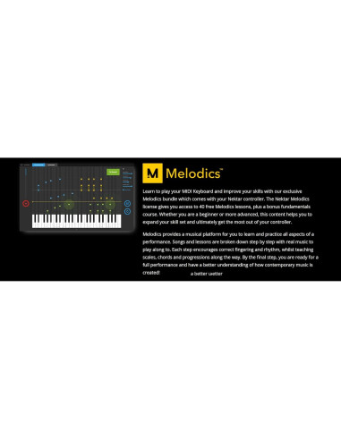 Controlador MIDI USB Nektar Impact GX61 - 61 Teclas