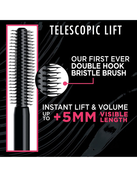 Máscara Telescópica Lift L'Oréal Paris 9.73 ml Negro Máscara Telescópica Lift L'Oréal Paris 9.73 ml Negro