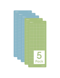 Paquete de 5 Alfombrillas de Corte Cricut Joy 30.5x11.4 cm