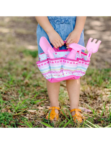 Juego de Jardinería Infantil Melissa & Doug con Tote y Herramientas