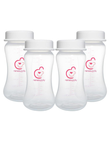 Botellas de Almacenamiento de Leche Materna Nenesupply 4x280ml
