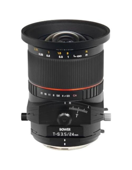 Lente Tilt-Shift Bower SLY24TSN 24mm f/3.5 para Nikon DSLR Lente Tilt-Shift Bower SLY24TSN 24mm f/3.5 para Nikon DSLR