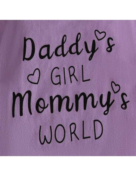 Conjunto de Pijamas para Bebé Niña AMAWMW 0-6 Meses Rayas Conjunto de Pijamas para Bebé Niña AMAWMW 0-6 Meses Rayas