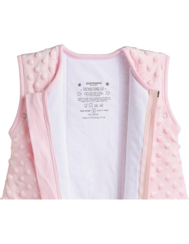 Saco de Dormir para Bebés Baby in a Bag 2.5 Tog Invierno Rosa