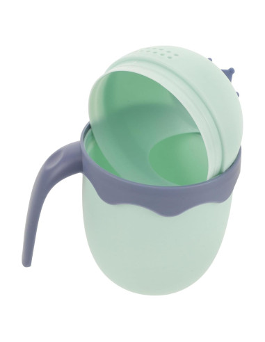 Taza de Enjuague para Bebés ifundom Diseño Ergonómico Azul