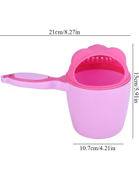 Taza de Enjuague para Bebés Zerodis - Rosa, 20x10.7x16 cm Taza de Enjuague para Bebés Zerodis - Rosa, 20x10.7x16 cm
