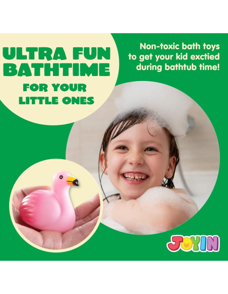 Juguetes de Baño Iluminados JOYIN 12 Piezas para Bebés Juguetes de Baño Iluminados JOYIN 12 Piezas para Bebés