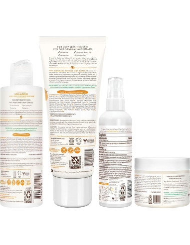 Conjunto de Regalo Cuidado Bebé Babo Botanicals - 5 Artículos