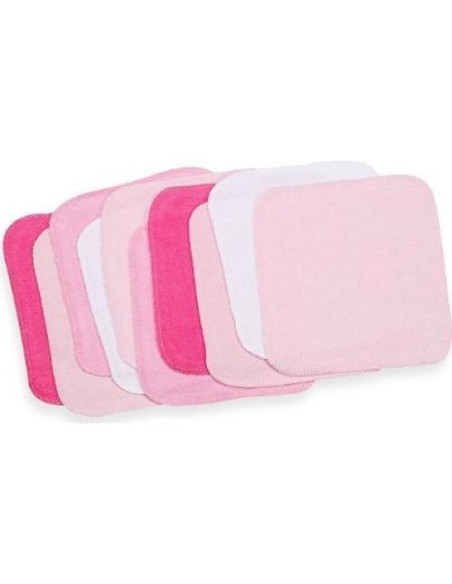 Juego de Toallitas de Lavado Spasilk para Bebés 20 Piezas Rosa Juego de Toallitas de Lavado Spasilk para Bebés 20 Piezas Rosa