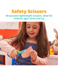 Tijeras de Seguridad Channie para Niños 3-5 Años - Paquete de 2 2
