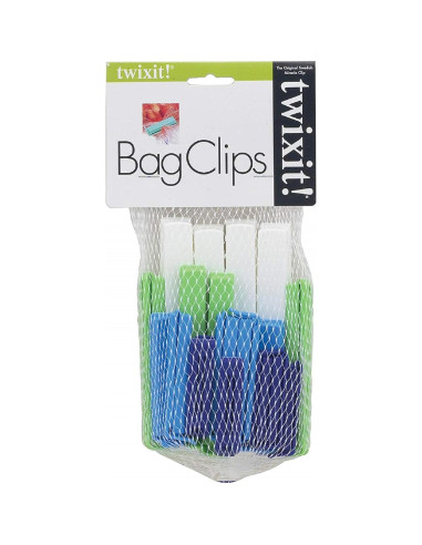 Clips para bolsas Twixit! Linden Sweden - Set 20 piezas