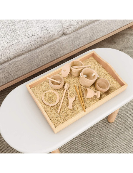 Juguetes Sensoriales Montessori MONT PLEASANT - 11 Piezas de Madera Juguetes Sensoriales Montessori MONT PLEASANT - 11 Piezas de Madera