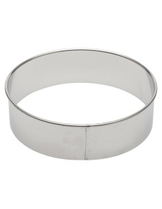 Cortador de Alimentos Ateco Redondo 15.24 cm Acero Inoxidable