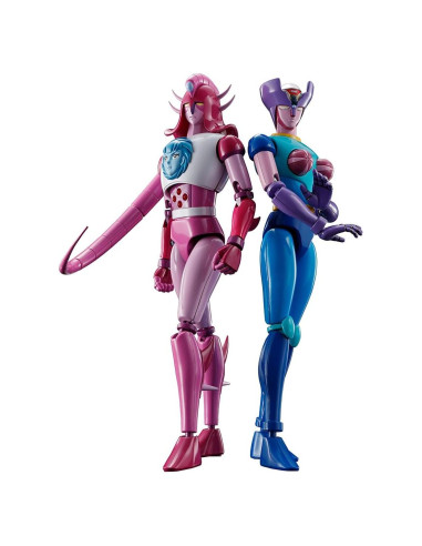 Figura Mazinger Z Soul of Chogokin Bandai Rhein X1 y Dianan A