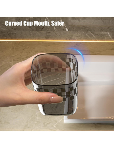 Vaso de Cepillo de Dientes de Viaje ZZFENGKR Negro Vaso de Cepillo de Dientes de Viaje ZZFENGKR Negro
