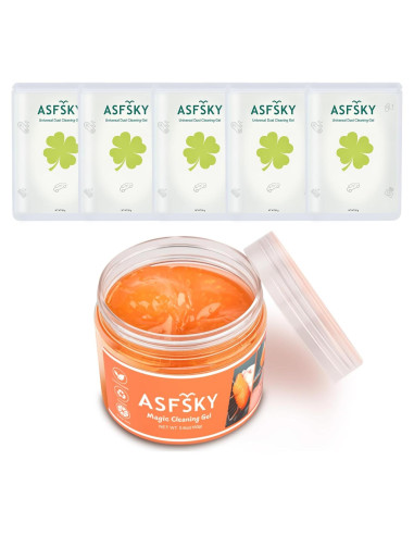 Gel de limpieza para coche ASFSKY - Multiusos, reutilizable