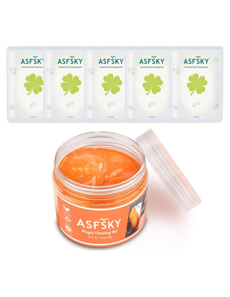 Gel de limpieza para coche ASFSKY - Multiusos, reutilizable Gel de limpieza para coche ASFSKY - Multiusos, reutilizable