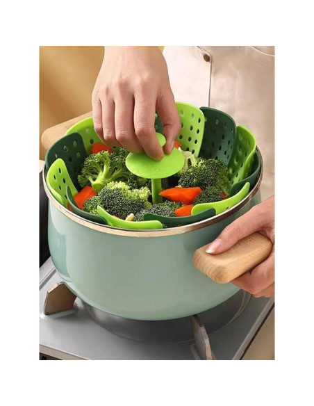 Canasta de Vapor Plegable Kuuleyn para Olla Instantánea 320g Canasta de Vapor Plegable Kuuleyn para Olla Instantánea 320g