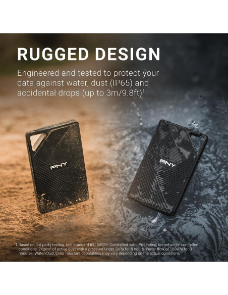 PNY RP60 1TB SSD Portátil Resistente USB-C IP65 PNY RP60 1TB SSD Portátil Resistente USB-C IP65