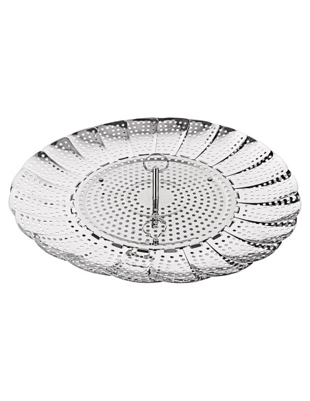Cesta de Vapor BergHOFF Acero Inoxidable 27,94 cm Plegable Cesta de Vapor BergHOFF Acero Inoxidable 27,94 cm Plegable