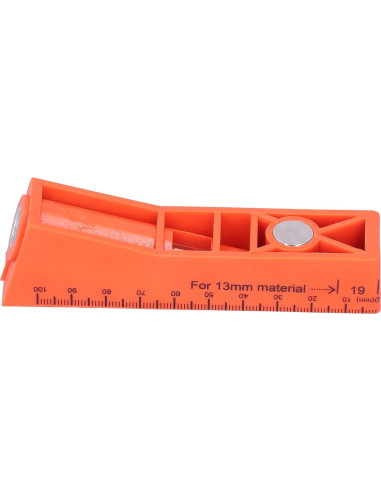 Kit de Plantilla de Agujeros de Pocket Hilitand 2 en 1 Metal