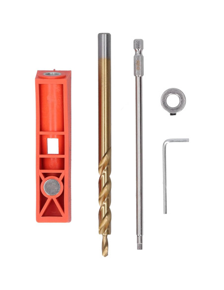 Kit de Plantilla de Agujeros de Pocket Hilitand 2 en 1 Metal Kit de Plantilla de Agujeros de Pocket Hilitand 2 en 1 Metal