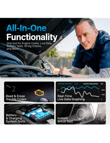 Escáner OBD2 Bluetooth BLCKTEC 440 - Diagnóstico Automotriz