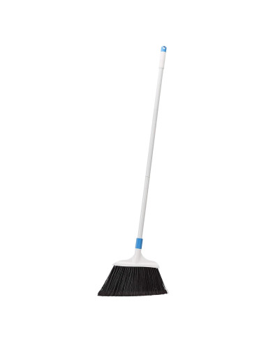Escoba de Uso Pesado Amazon Basics Azul y Blanco 0.85 kg