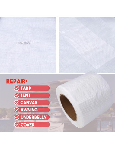 Cinta de Reparación Blanca 10 cm x 9.75 m Autrends Impermeable