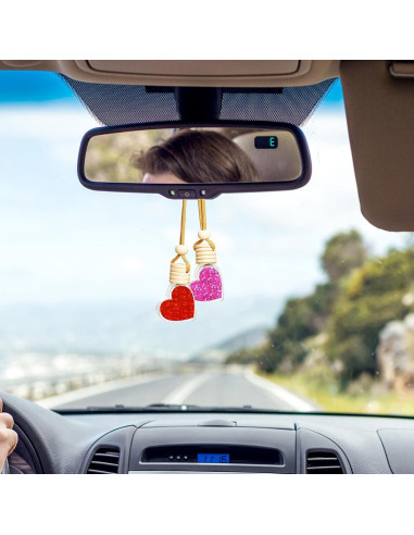 50 Botellas de Perfume Vacías Jisfigtrh para Ambientador de Coche