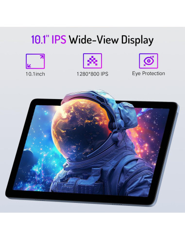 Tablet LECTRUS T30W 10.1" Android 15 12GB RAM 128GB WiFi
