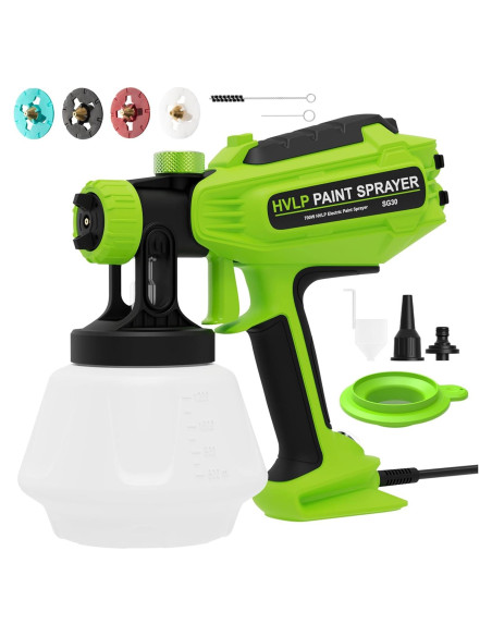 Pistola de Pintura Eléctrica WESTLEY SG30-G 700W 1200ml Pistola de Pintura Eléctrica WESTLEY SG30-G 700W 1200ml
