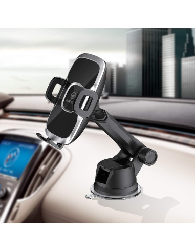 Soporte para Teléfono de Coche WizGear con Ventosa Fuerte