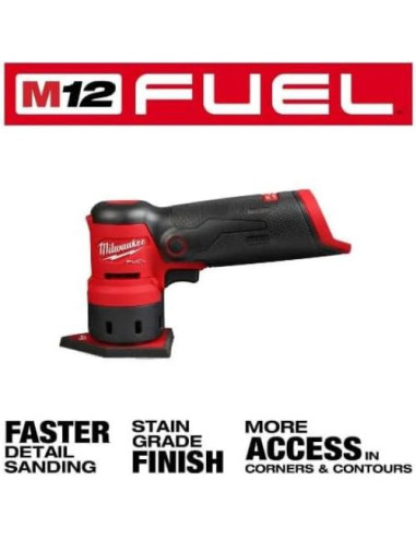 Lijadora Orbital de Detalle Milwaukee M12 FUEL 0.59 kg