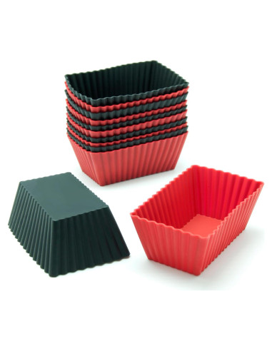 Forros de Silicona Freshware para Muffin 12 Pzas 7,11 cm