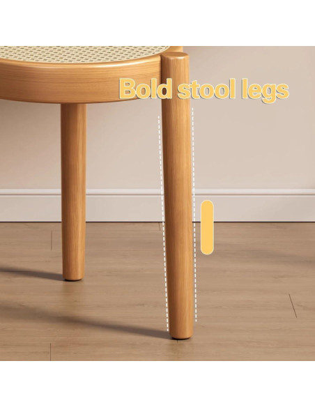 Juego de 4 Taburetes Apilables de Madera WIGSELBL Estilo-3 Juego de 4 Taburetes Apilables de Madera WIGSELBL Estilo-3