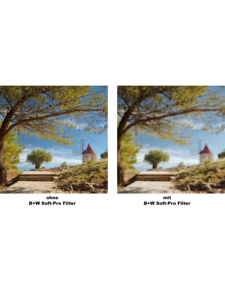 Filtro Suave B+W 72mm Pro Básico para Fotografía Filtro Suave B+W 72mm Pro Básico para Fotografía