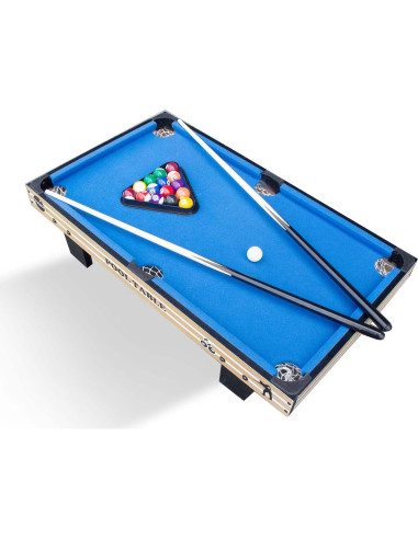 Mini Mesa de Billar Wakefa 91.44 cm con Accesorios Completos