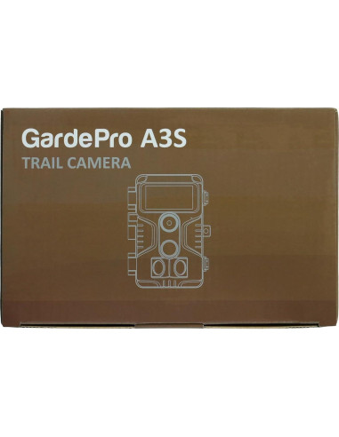 Cámara de Sendero GardePro A3S 64MP con Visión Nocturna 30.48m