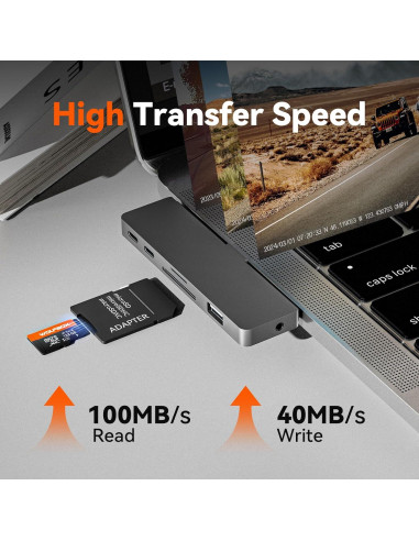 Tarjeta microSD WOLFBOX 128GB U3 A1 V30 Alta Velocidad 100MB/s