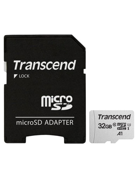 Tarjeta de Memoria Transcend 32GB microSDHC con Adaptador SD Tarjeta de Memoria Transcend 32GB microSDHC con Adaptador SD