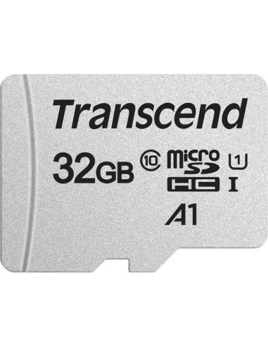 Tarjeta de Memoria Transcend 32GB microSDHC con Adaptador SD