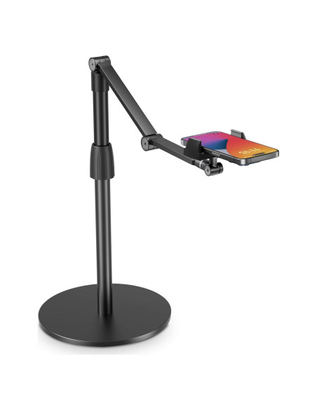 Soporte Ajustable para Teléfono SupeDesk Negro 3.5-11" Soporte Ajustable para Teléfono SupeDesk Negro 3.5-11"