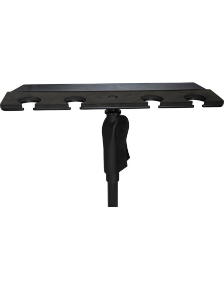Soporte para 4 Micrófonos Gator Frameworks GFW-MIC-4TRAY Soporte para 4 Micrófonos Gator Frameworks GFW-MIC-4TRAY