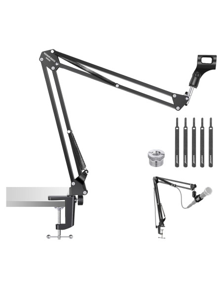 Soporte de Micrófono NEEWER MS006 Brazo de Suspensión Ajustable Soporte de Micrófono NEEWER MS006 Brazo de Suspensión Ajustable