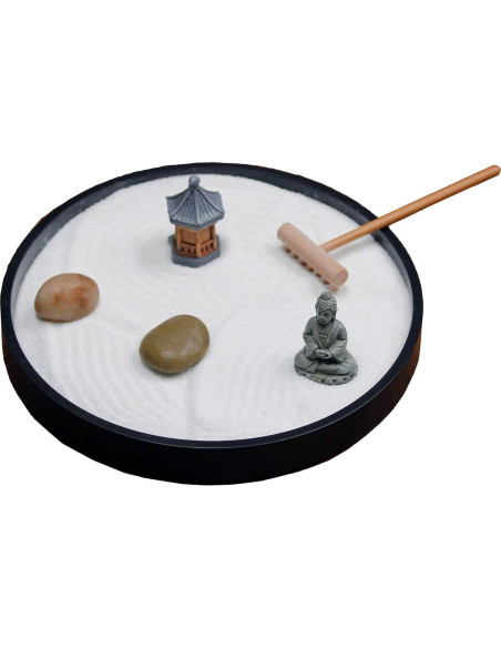 Kit Jardín Zen Mini Nature's Mark para Escritorio 15.24cm Kit Jardín Zen Mini Nature's Mark para Escritorio 15.24cm